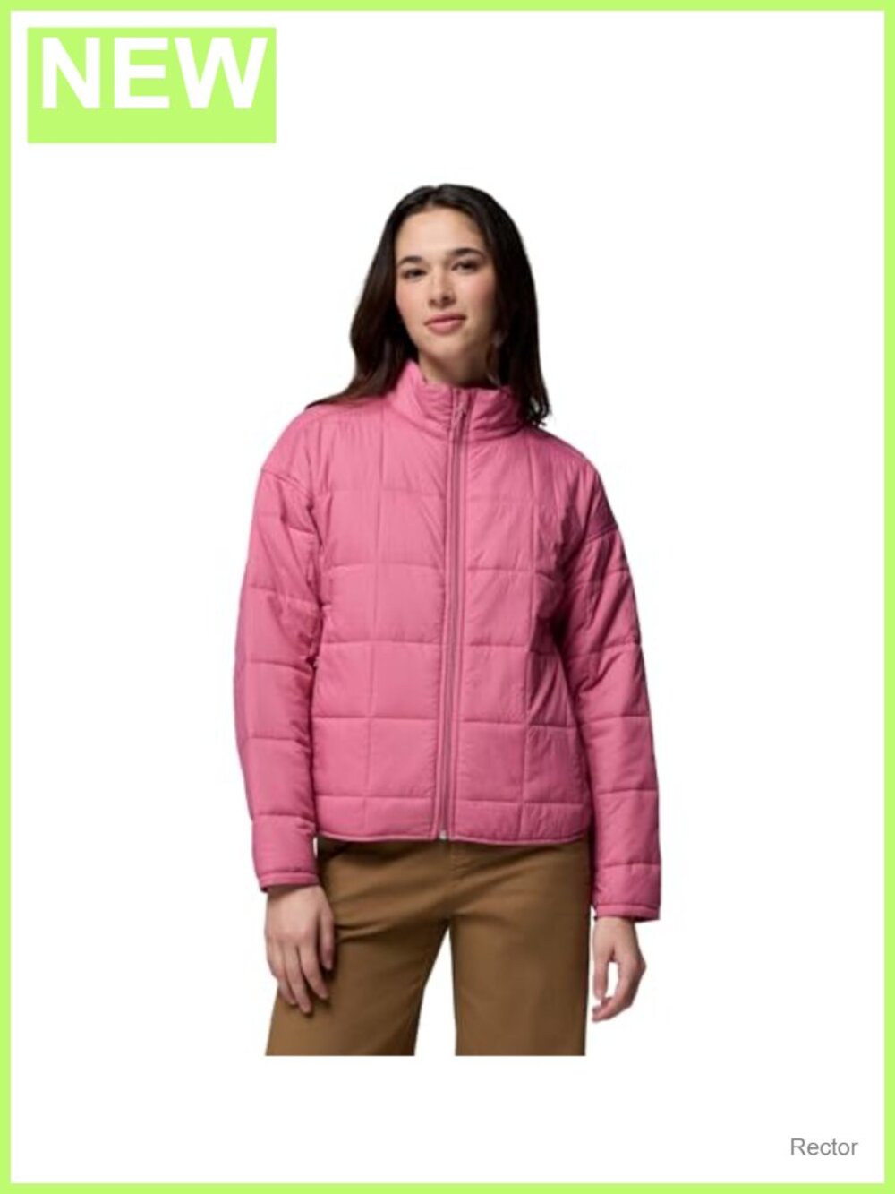 Quilted Lightweight Packable Jacket with Omni-Shield Recycled Insulation